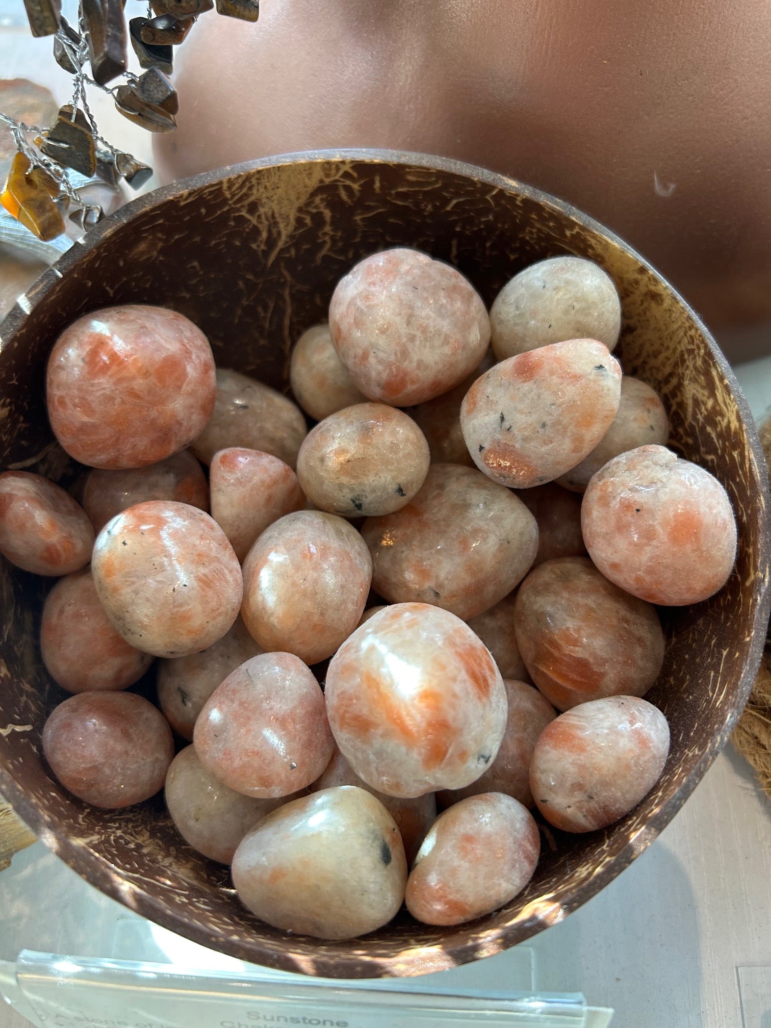 Sunstone crystal (Tumbled)