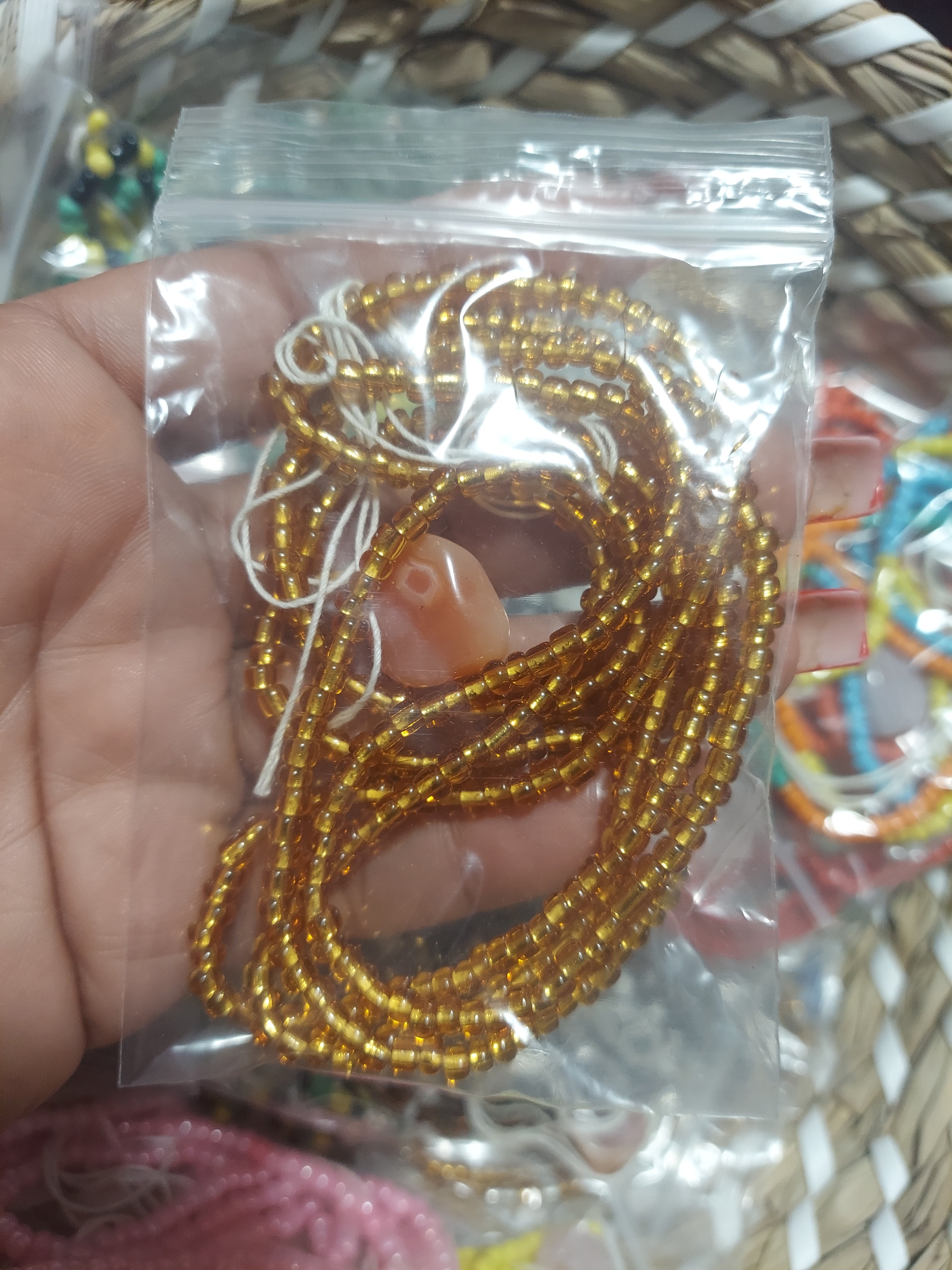 Blessed waistbeads (gold)