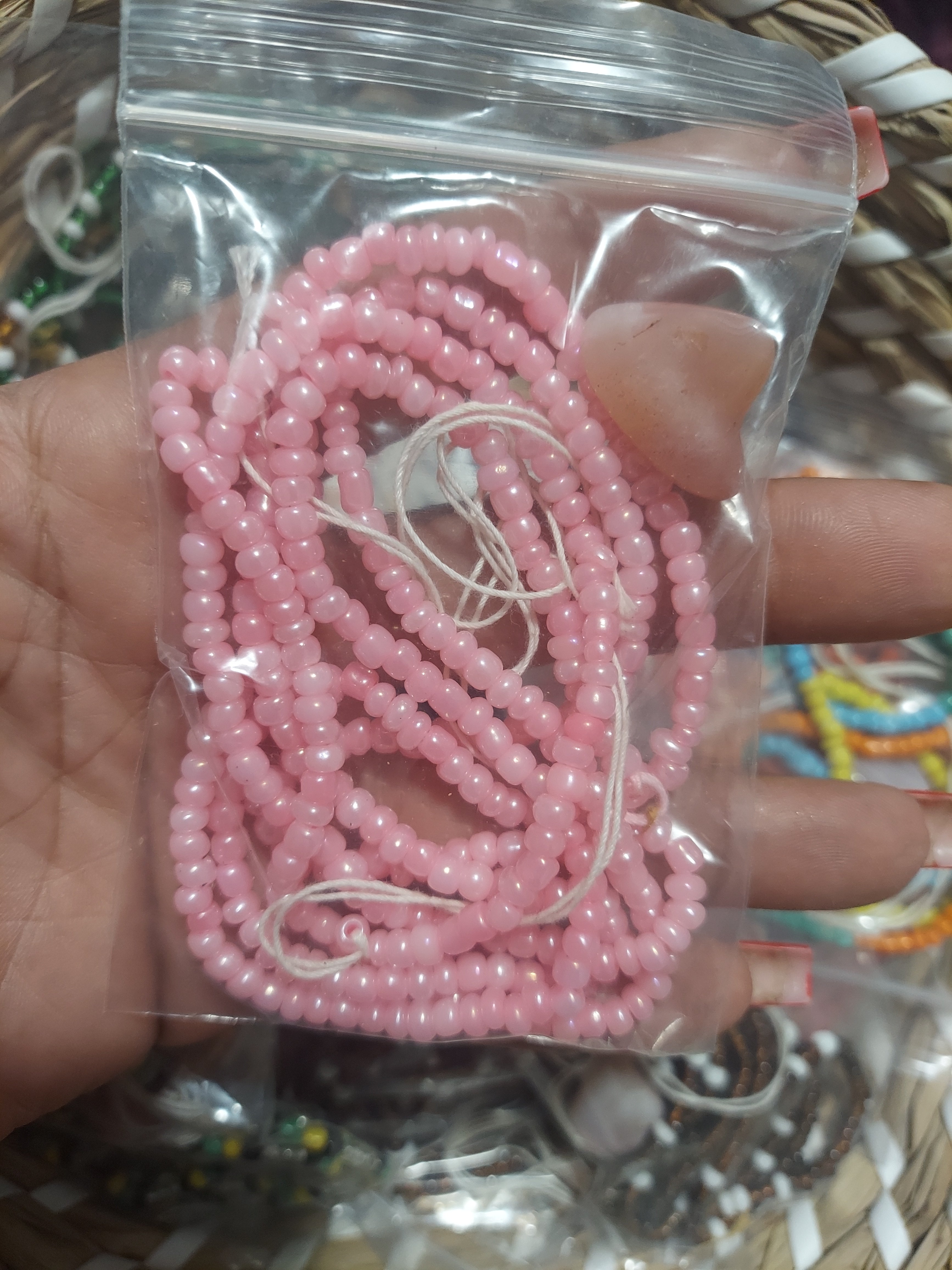 Blessed waistbeads (pink)