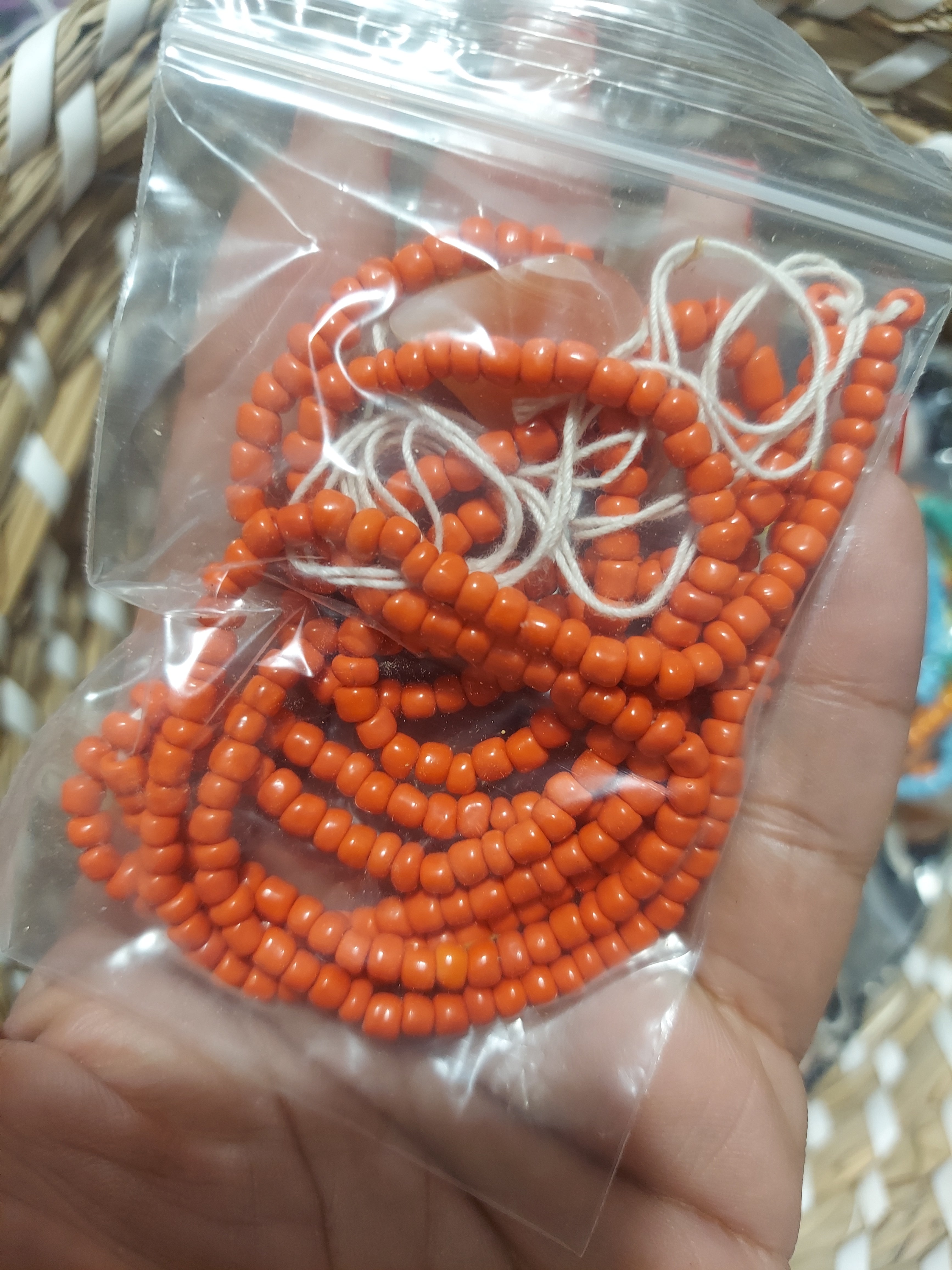 Blessed waistbeads (orange)