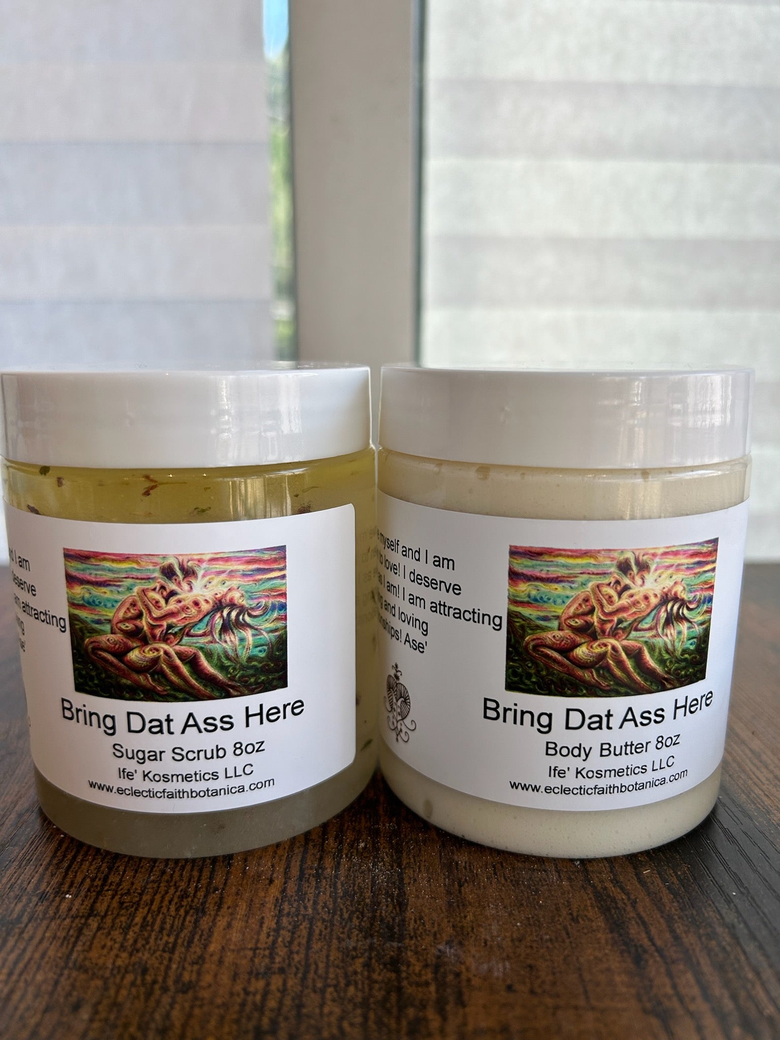 Bring Dat Ass Here Duo pack! 2 8oz jars