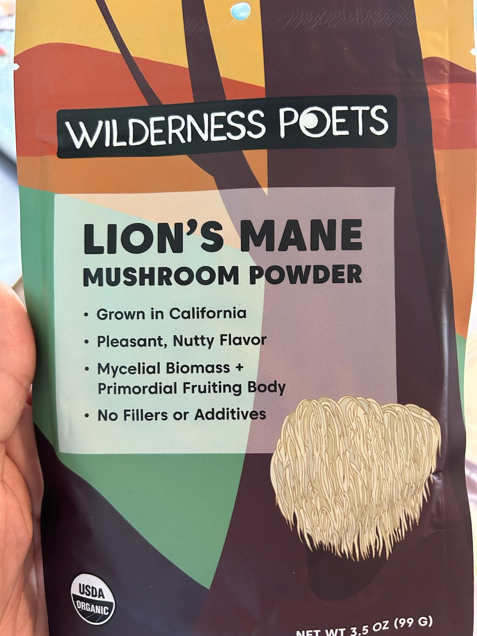 Lions Mane Mushroom powder 3.5 oz