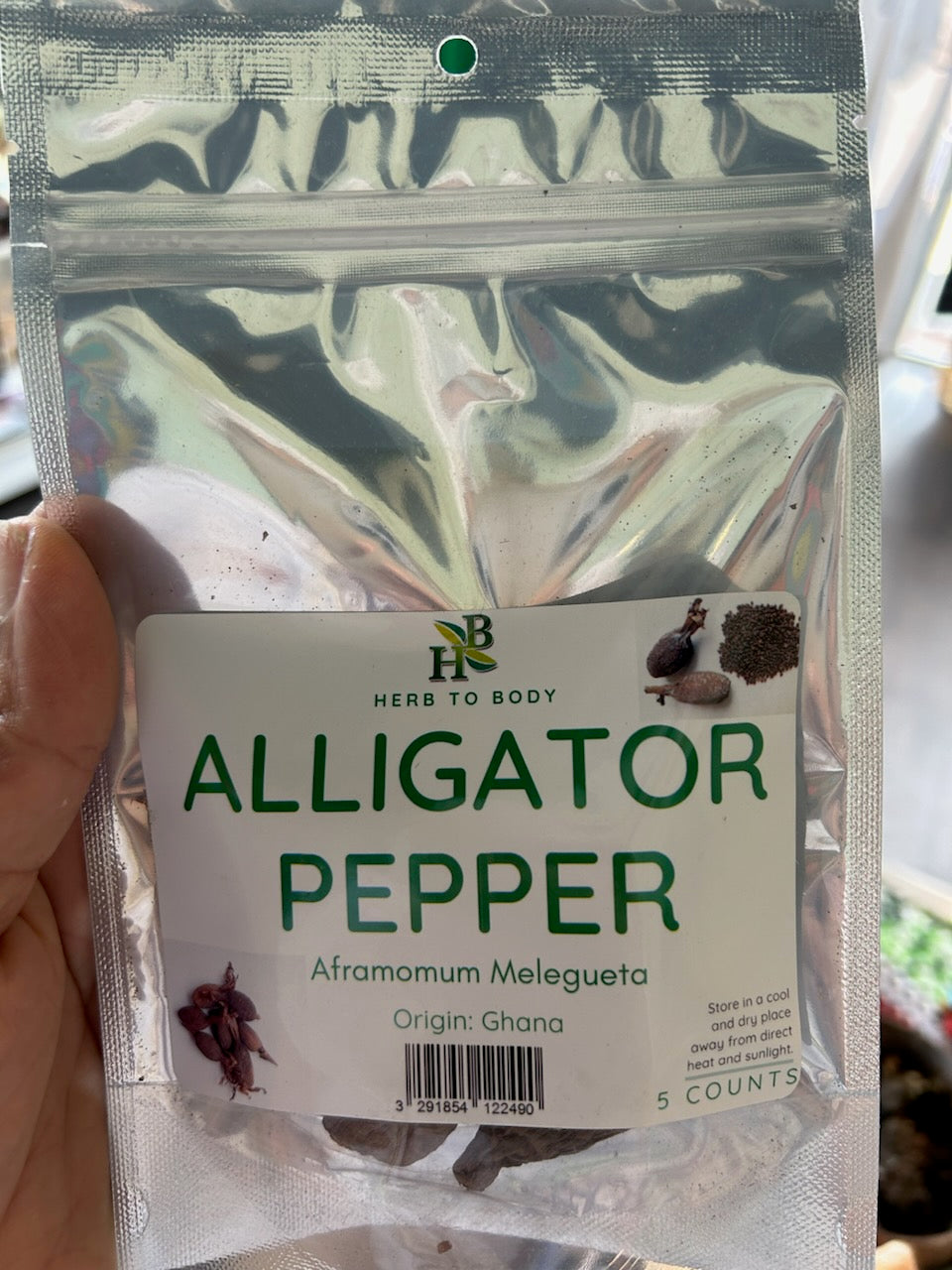 Alligator Pepper from Ghana