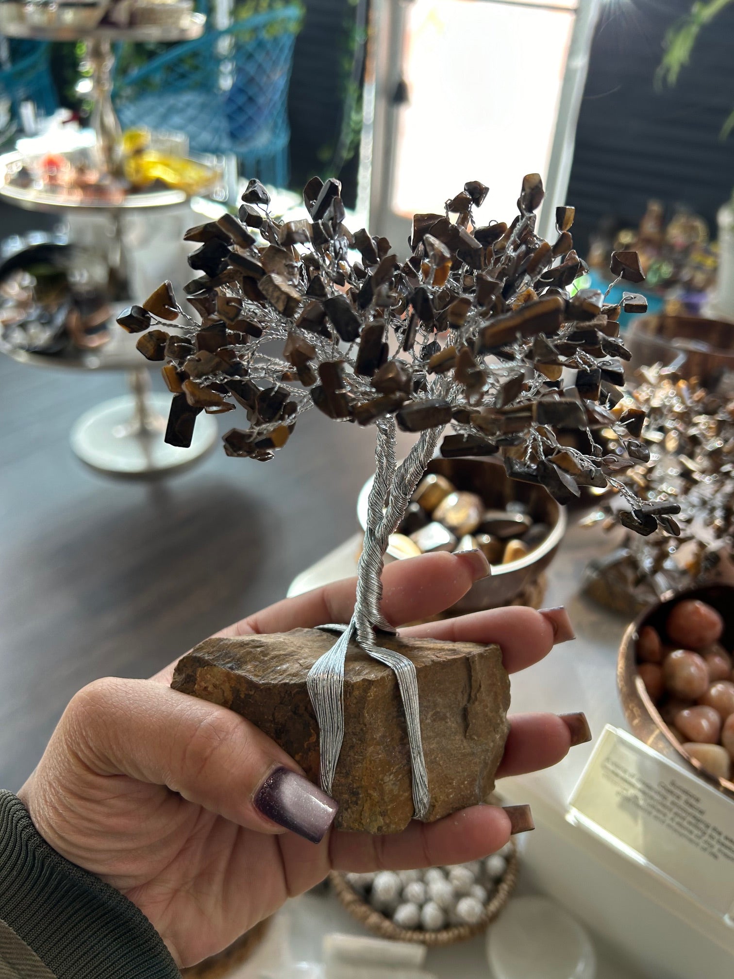 Tiger's Eye Tree (Handmade)