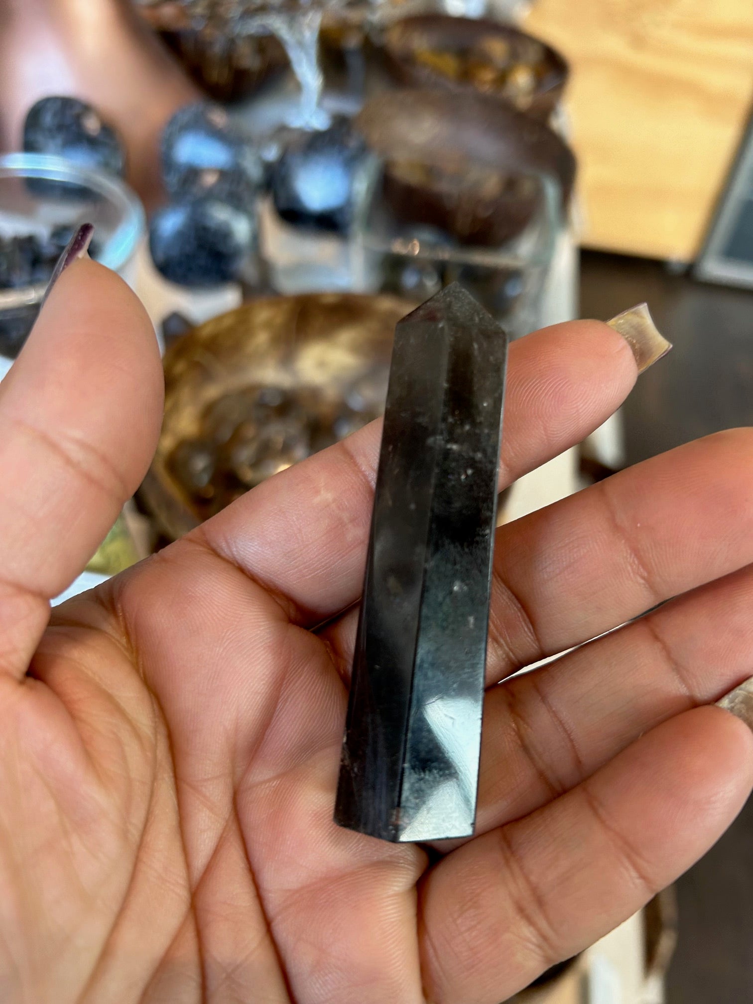 Smokey Quartz Tower