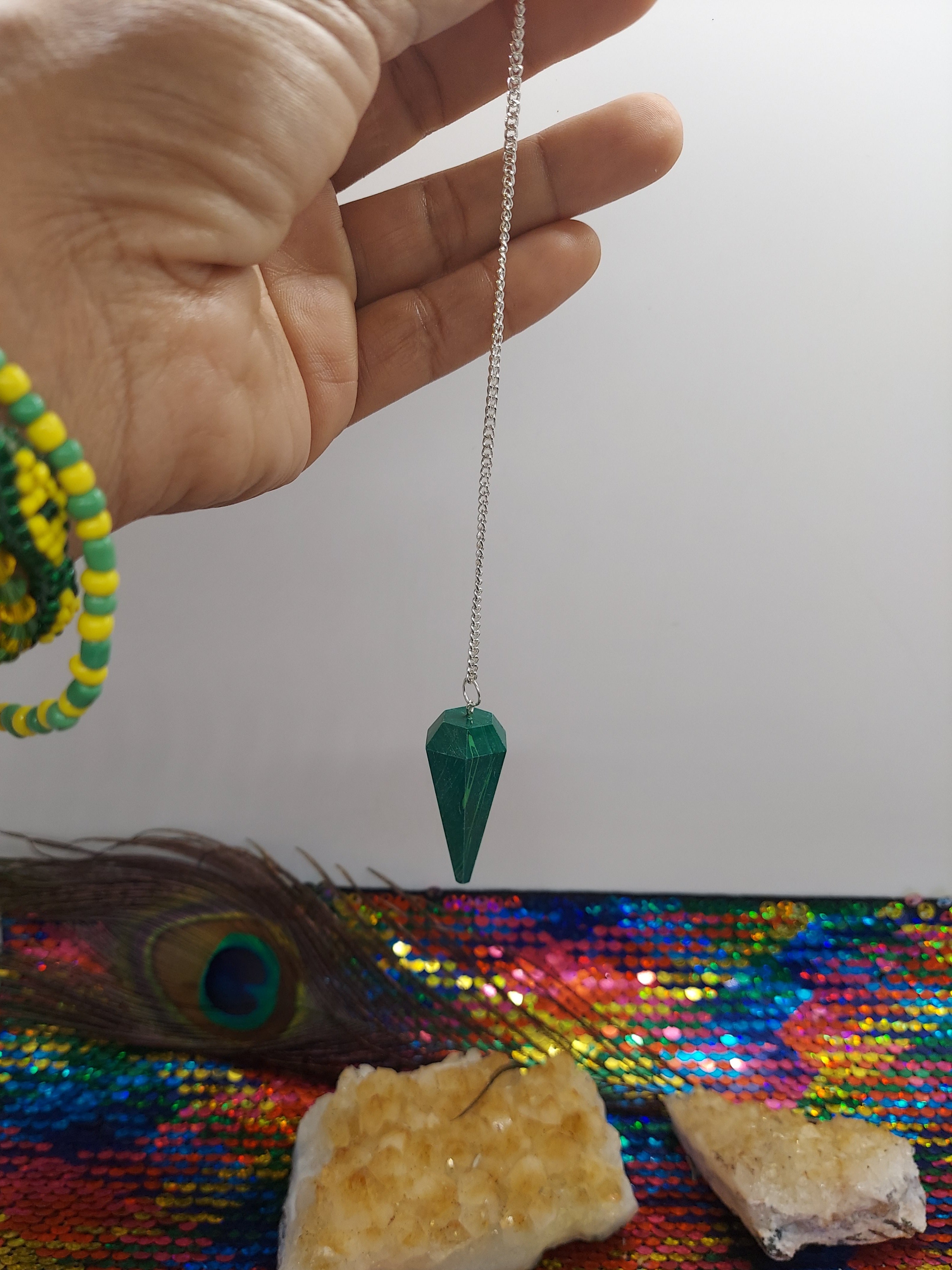 Malachite Pendulum